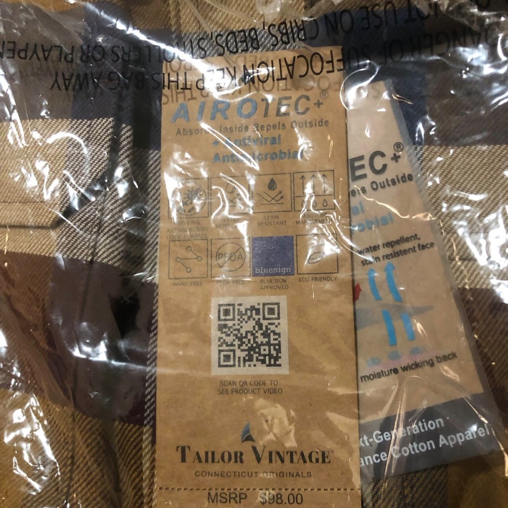 Tailor Vintage Luxe Performance Flannel - Picture 2 of 4
